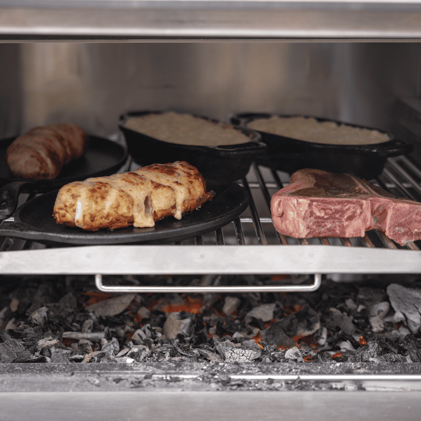 Cetro Charcoal Oven Suprême 430 Stainless Steel