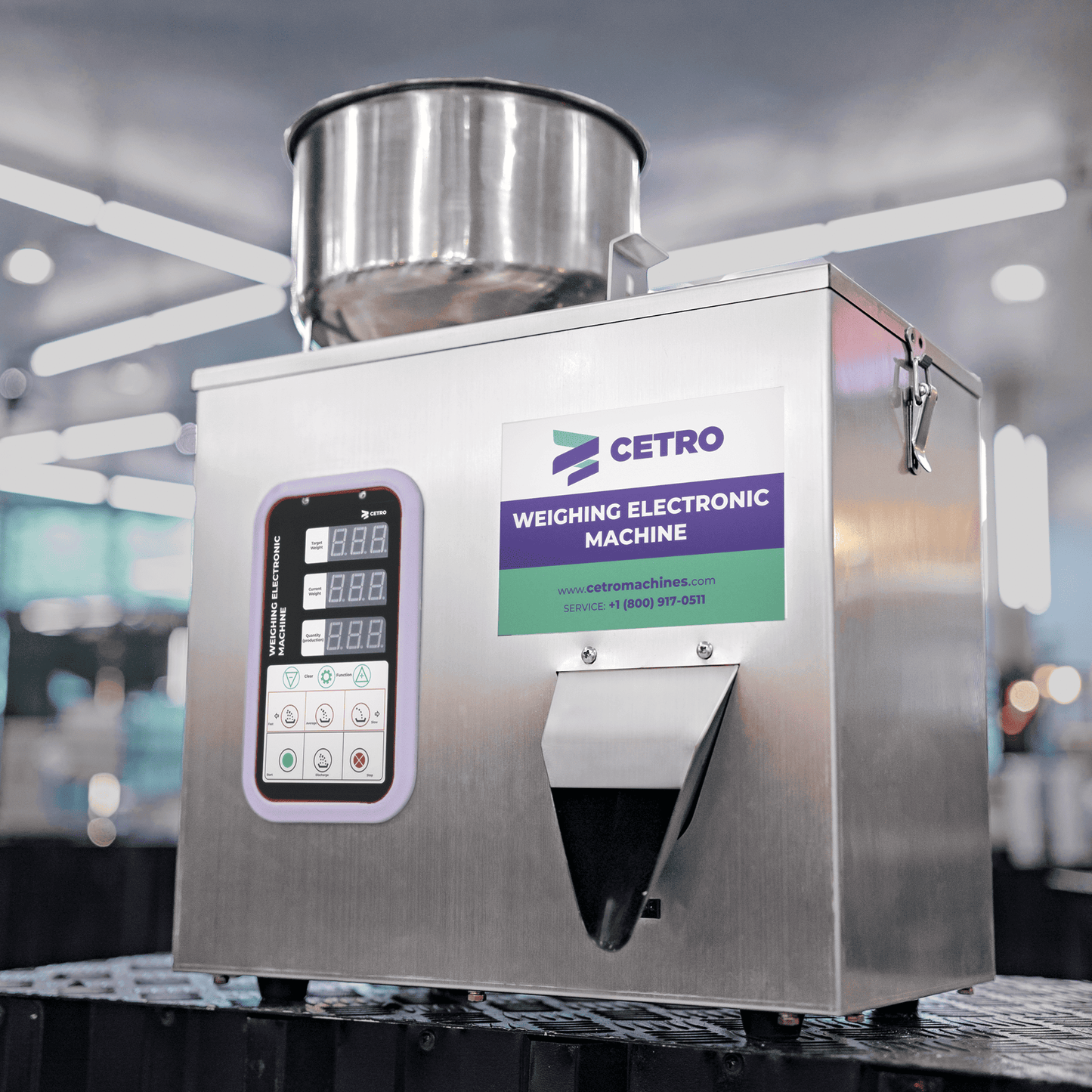 Cetro Semiautomatic Dosing Machine CSDM W-100 T
