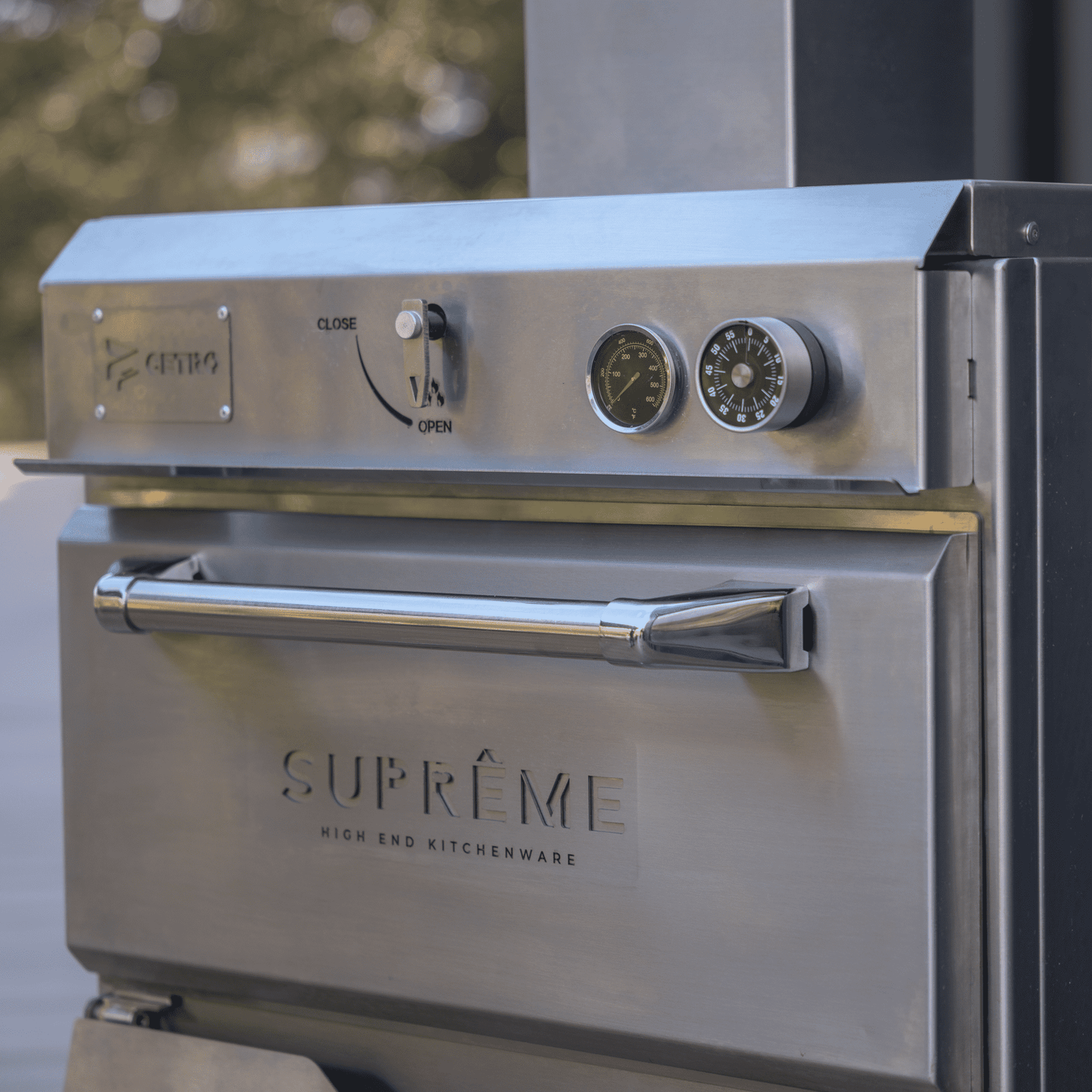 Cetro Charcoal Oven Suprême 430 Stainless Steel