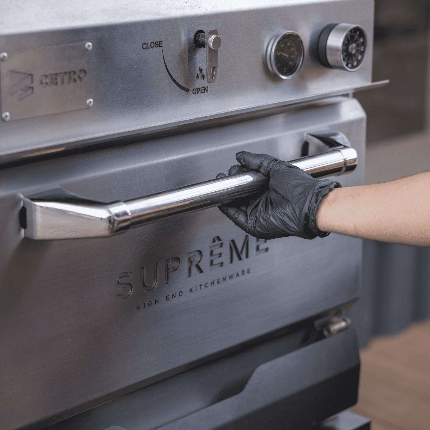 Cetro Charcoal Oven Suprême 430 Stainless Steel