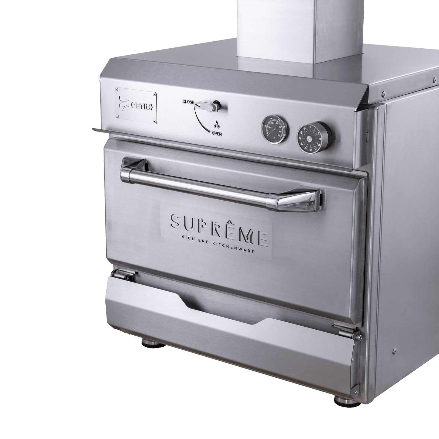 Cetro Charcoal Oven Suprême 430 Stainless Steel