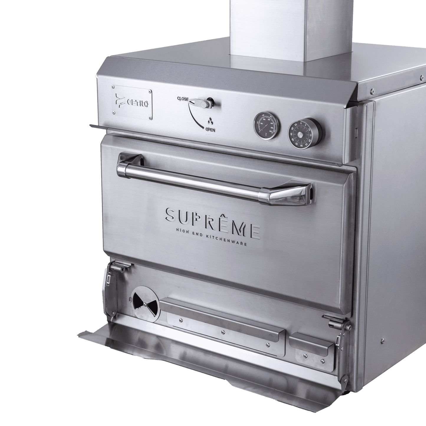 Cetro Charcoal Oven Suprême 430 Stainless Steel