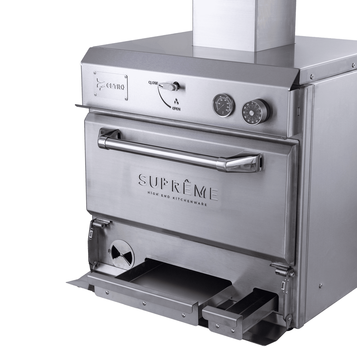 Cetro Charcoal Oven Suprême 430 Stainless Steel