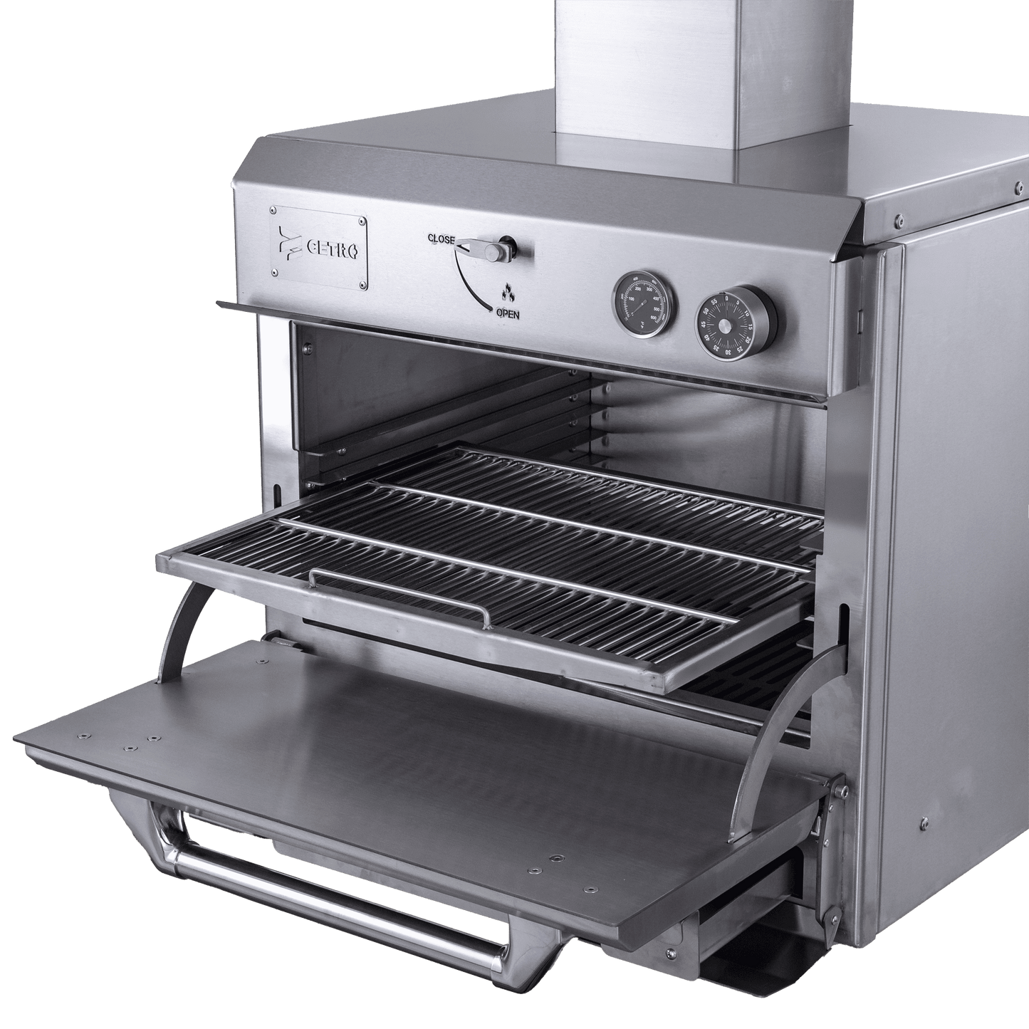Cetro Charcoal Oven Suprême 430 Stainless Steel