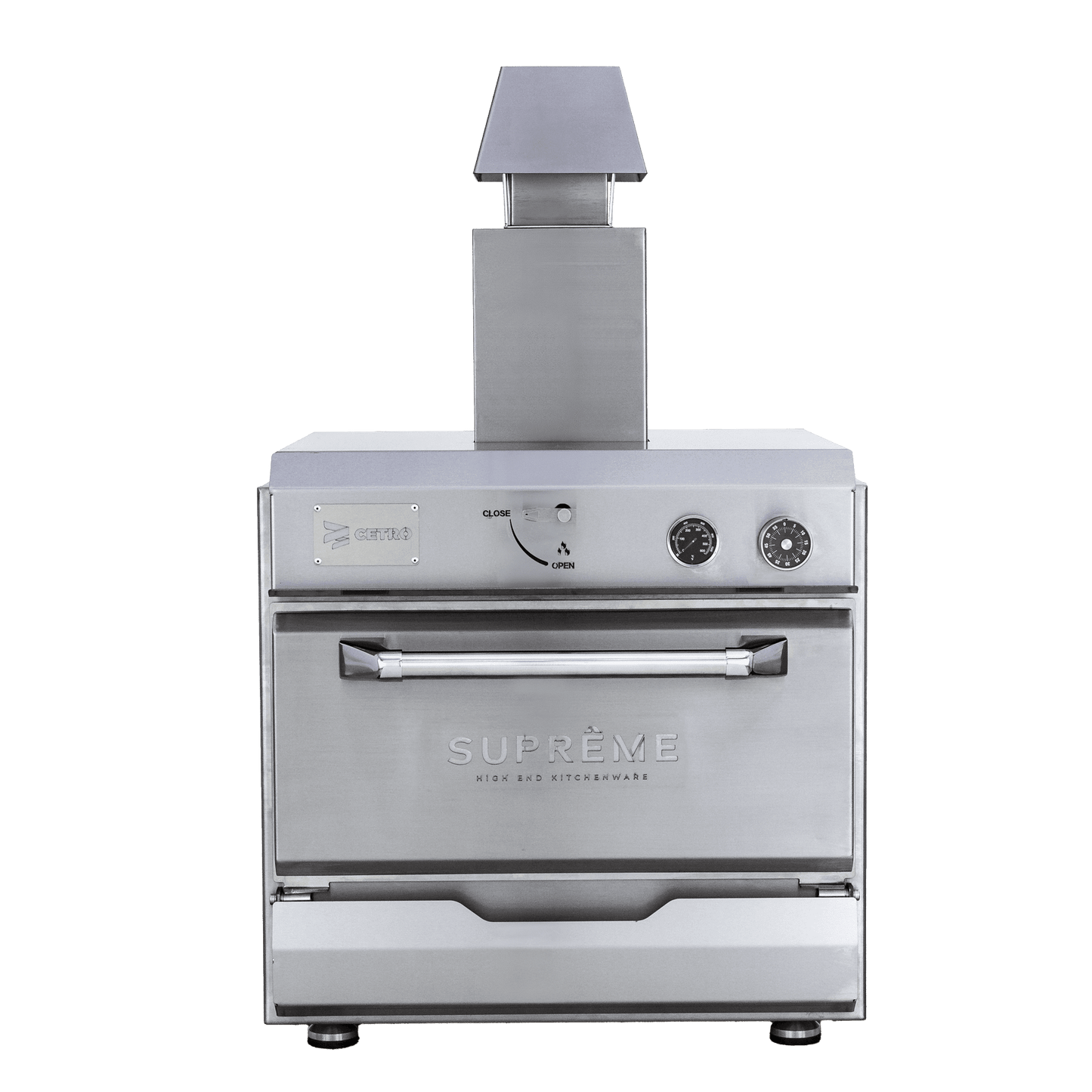 Cetro Charcoal Oven Suprême 430 Stainless Steel