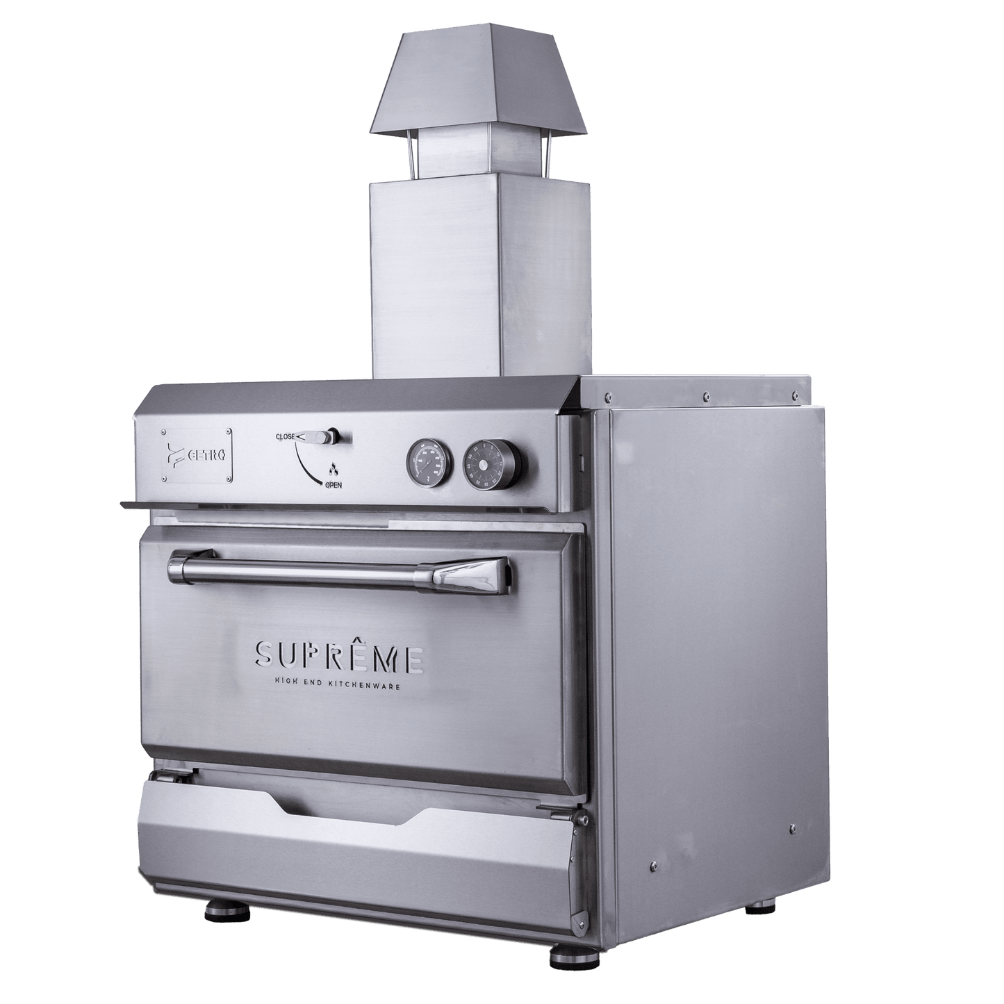 Cetro Charcoal Oven Suprême 430 Stainless Steel