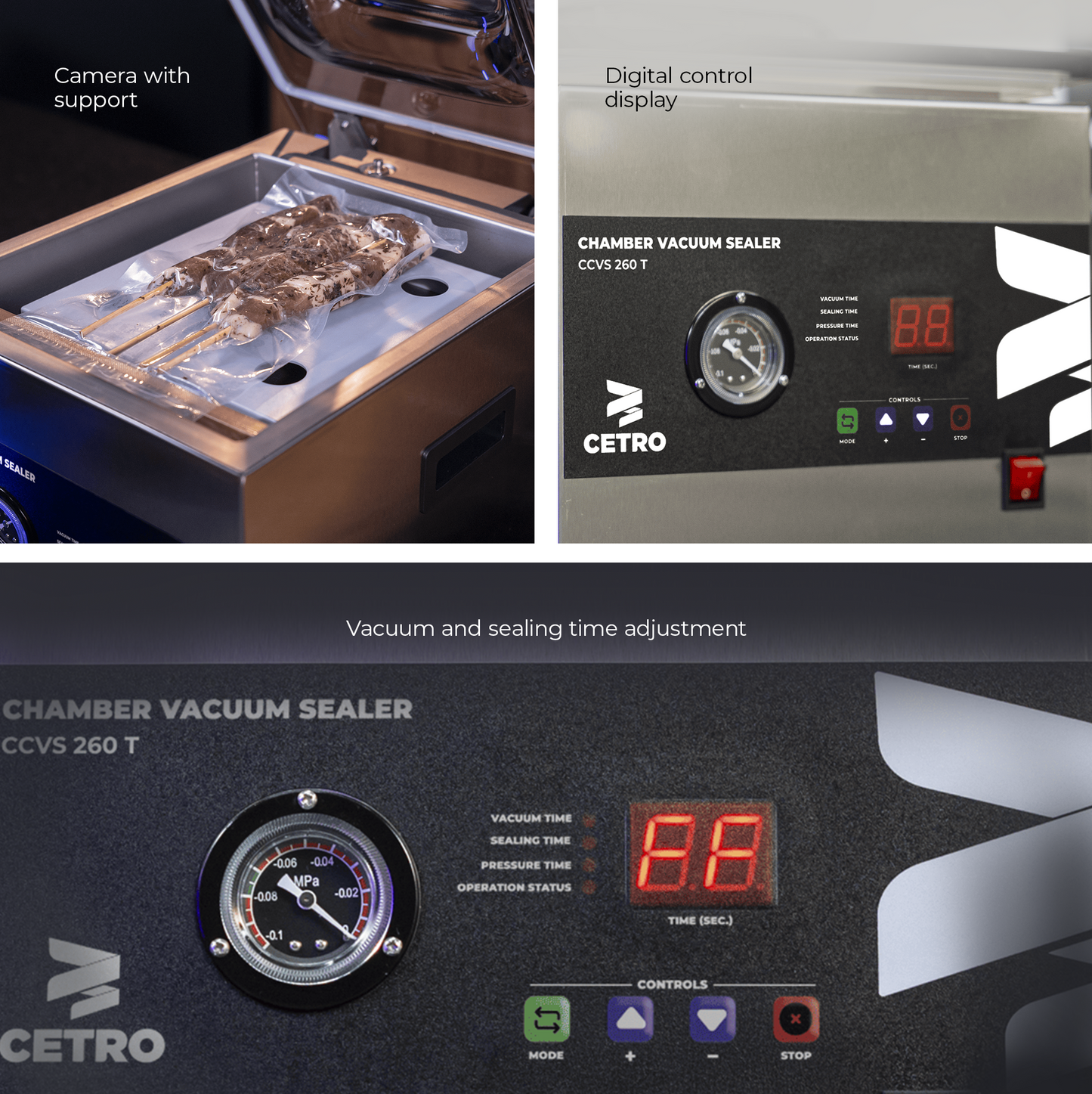 Cetro Chamber Vacuum Sealer CCVS 260 T