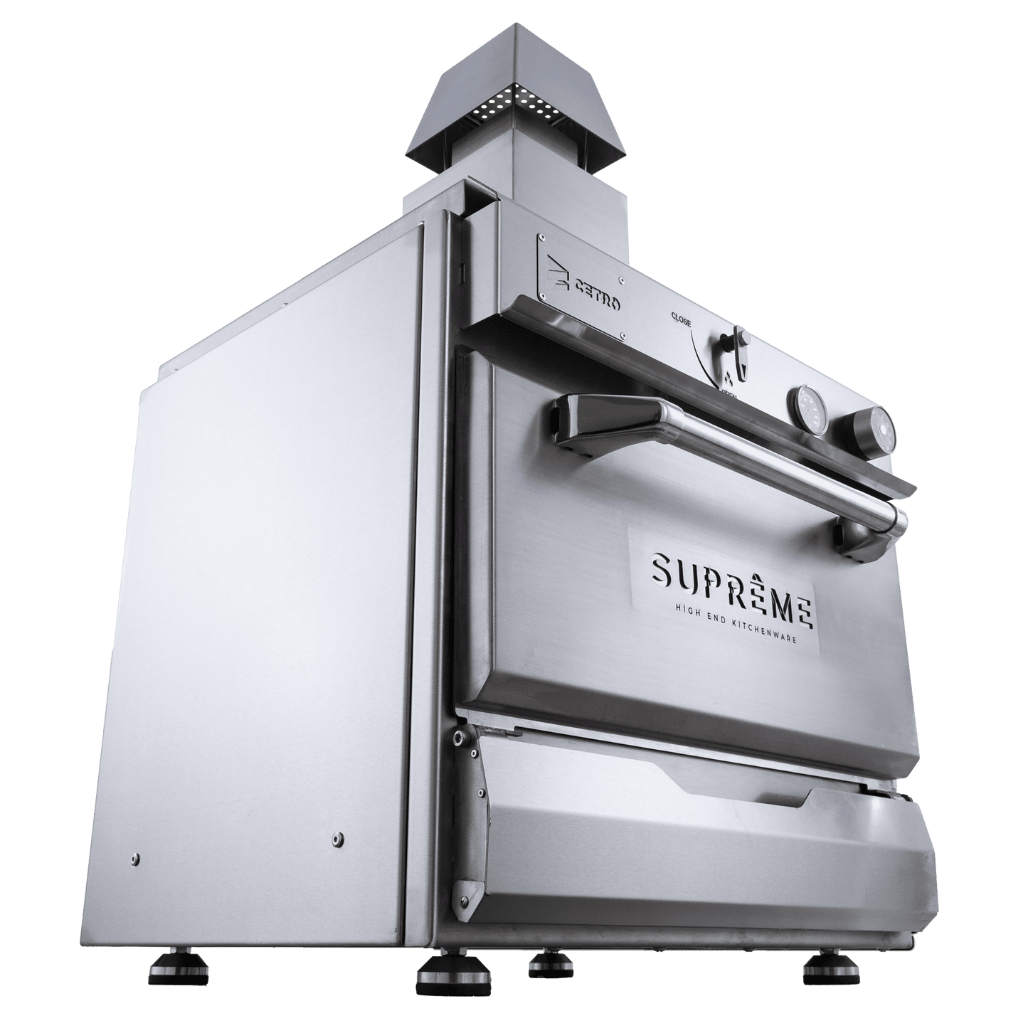 Cetro Charcoal Oven Suprême 430 Stainless Steel