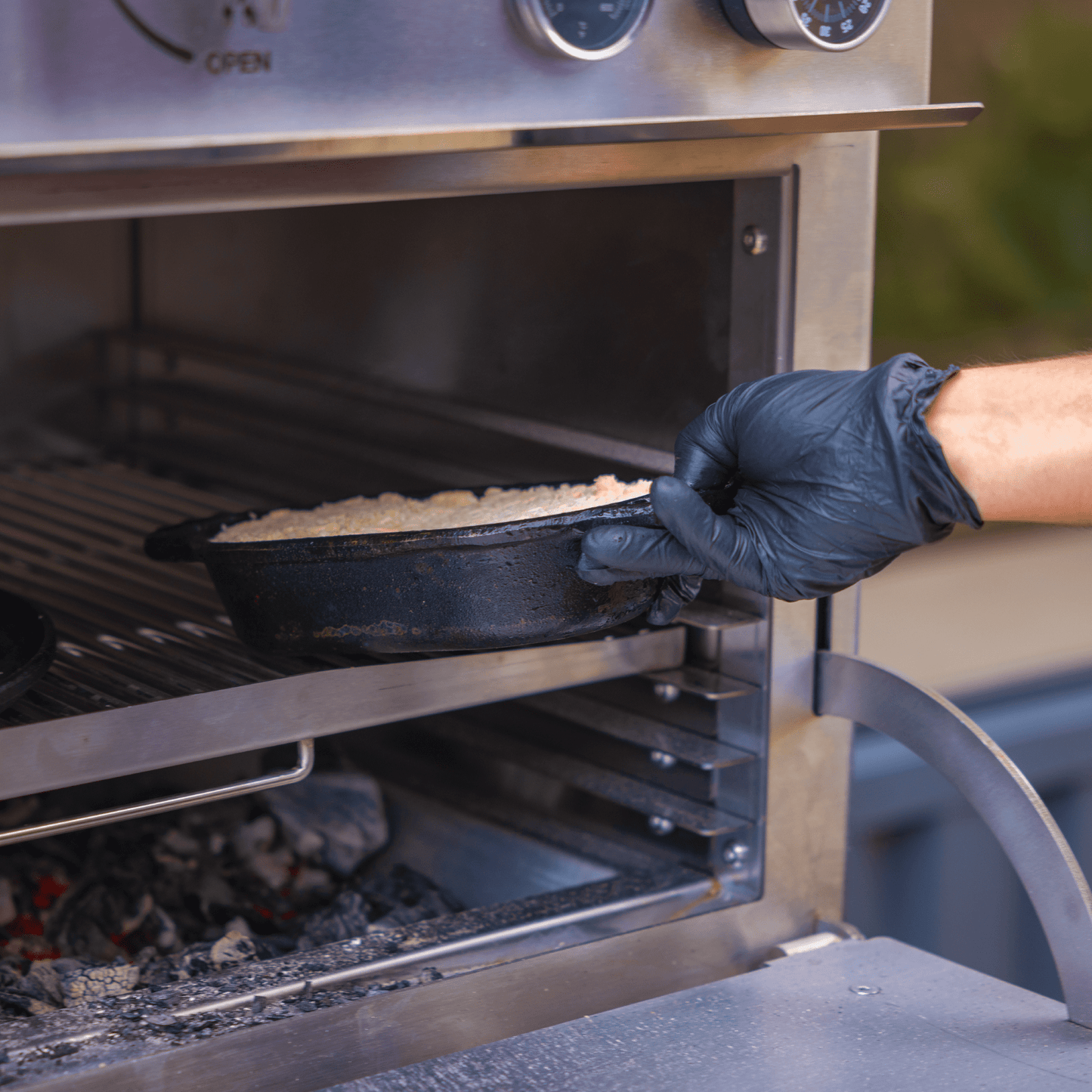 Cetro Charcoal Oven Suprême 430 Stainless Steel