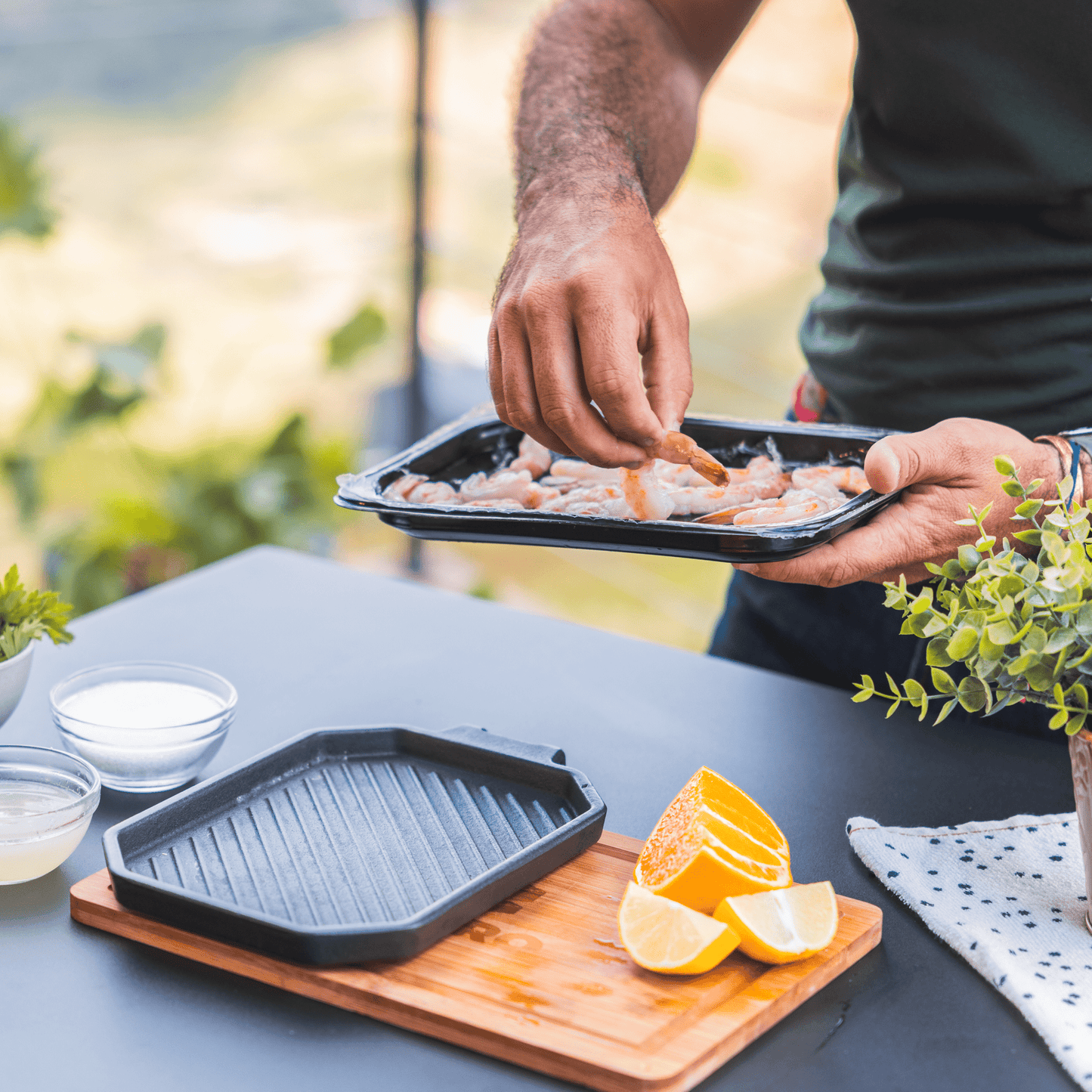 Cetro Cast Iron Frying Pan