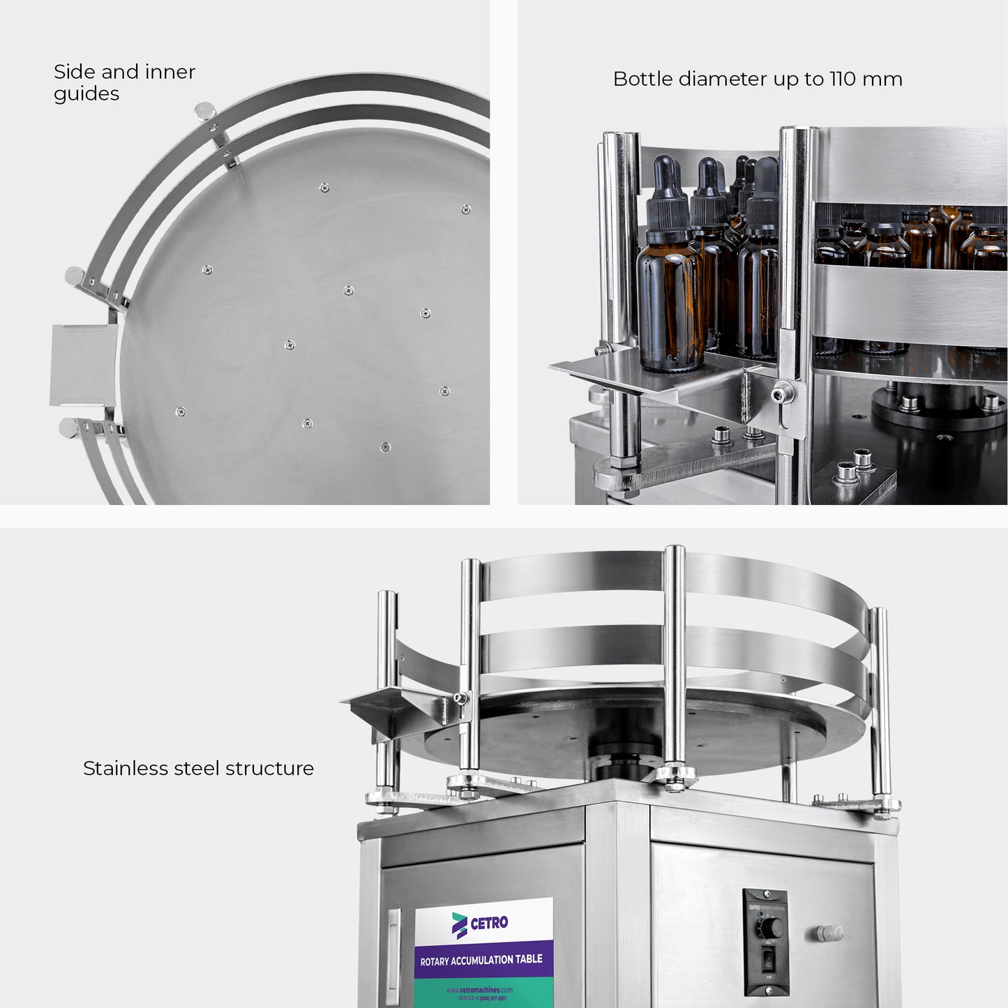Cetro Rotary Table Machine Accumulator CRT A 500 T