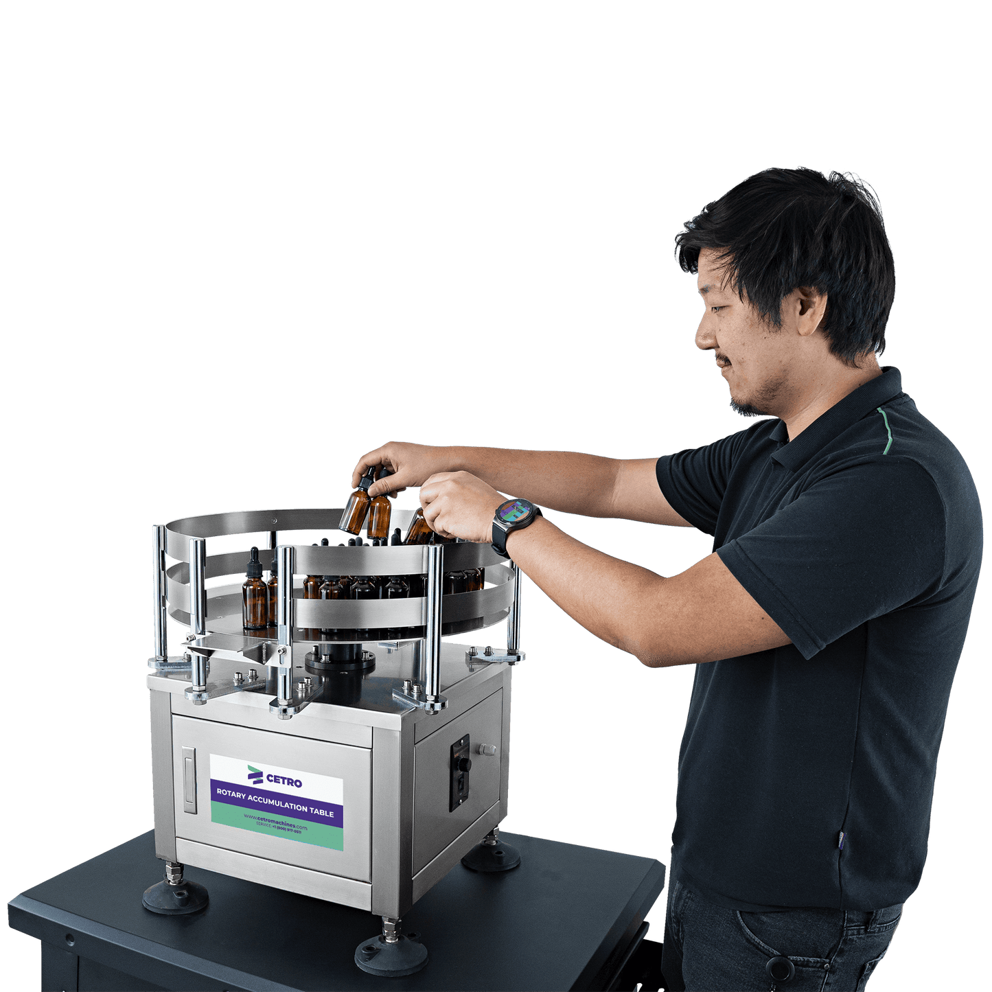 Cetro Rotary Table Machine Accumulator CRT A 500 T