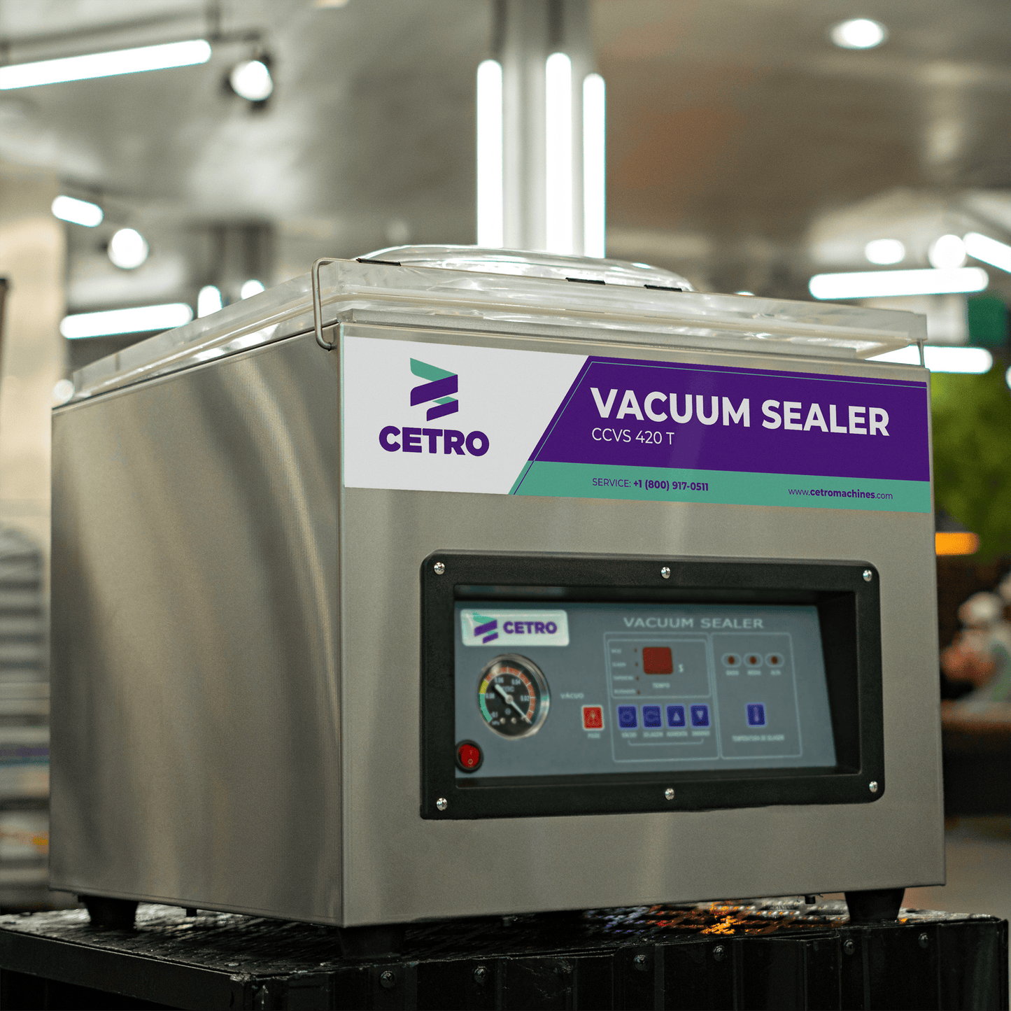 Cetro Chamber Vacuum Sealer CCVS 420 T