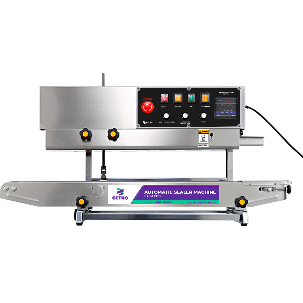 Cetro Automatic Band Sealer Machine CASM 1000 SS