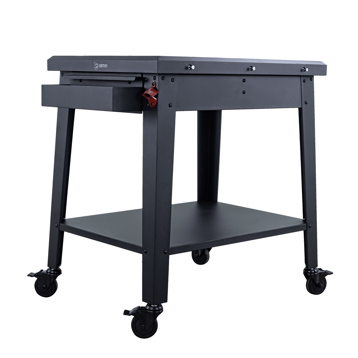 Cetro Pizza Oven Stand Trolley Table