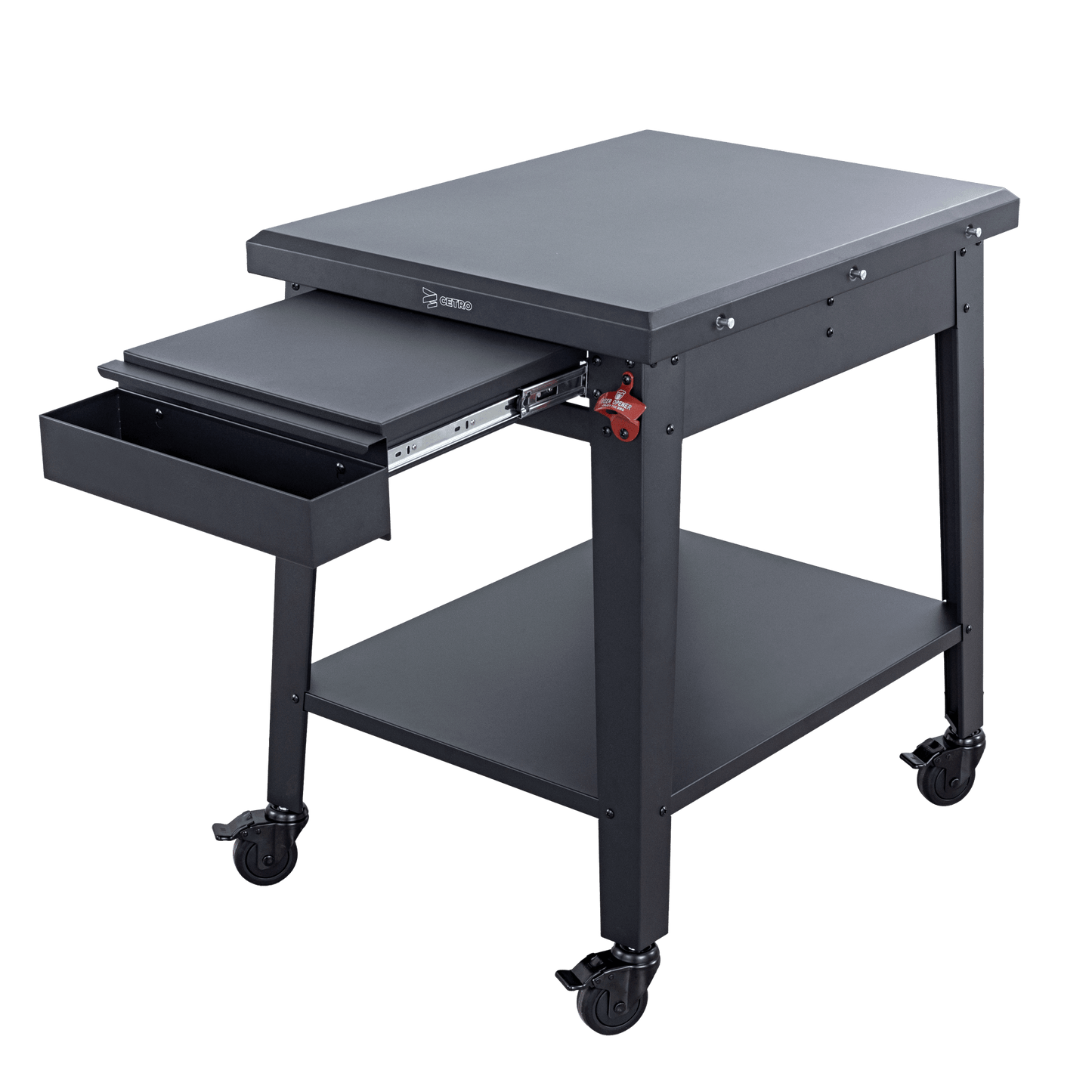 Cetro Pizza Oven Stand Trolley Table