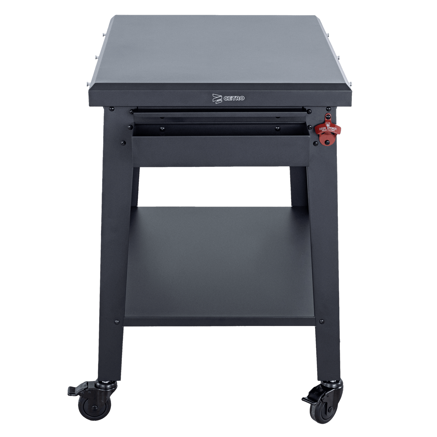 Cetro Pizza Oven Stand Trolley Table