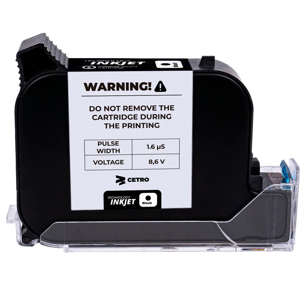 Cetro Solvent-based Inkjet Cartridge – Black