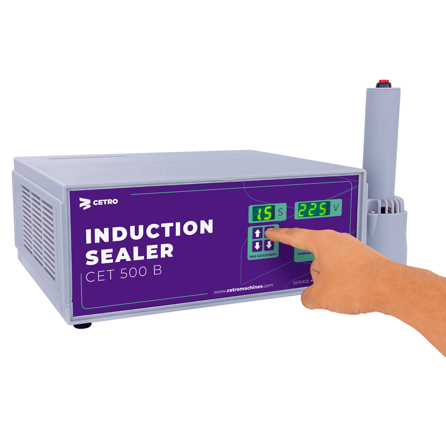 Cetro Manual Induction Sealer Machine CMSM I-35 T