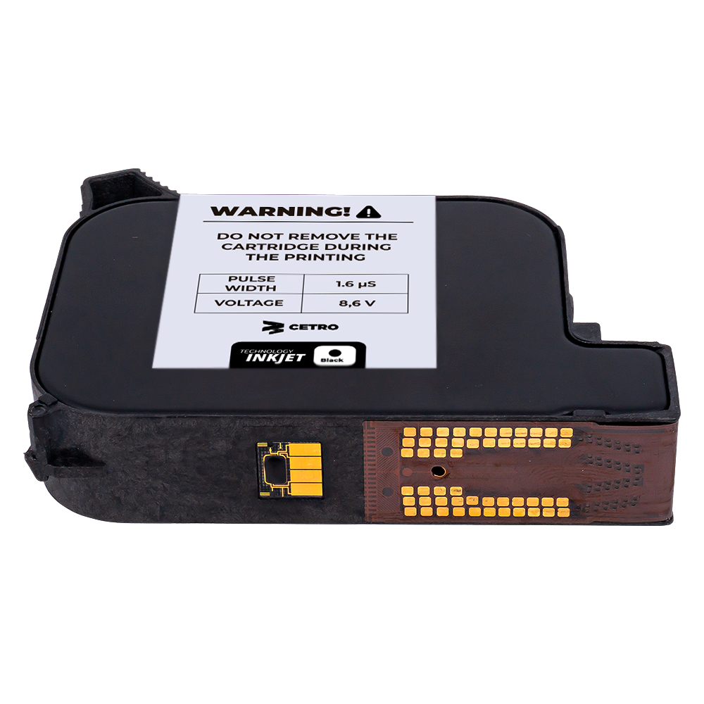 Cetro Solvent-based Inkjet Cartridge – Black