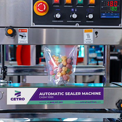 Cetro Automatic Sealer Machine CASM 1000 SS