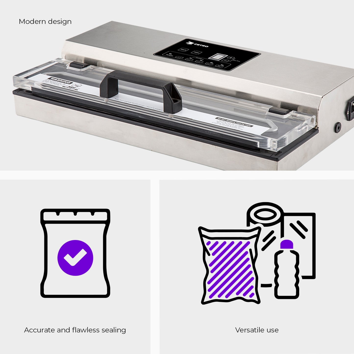 Cetro Pulse VAC Vacuum Sealer CPVS 406 M