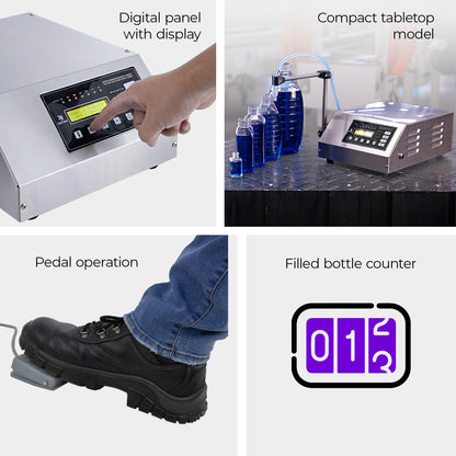 Cetro Semiautomatic Liquid Filling Machine CSFM L-3500