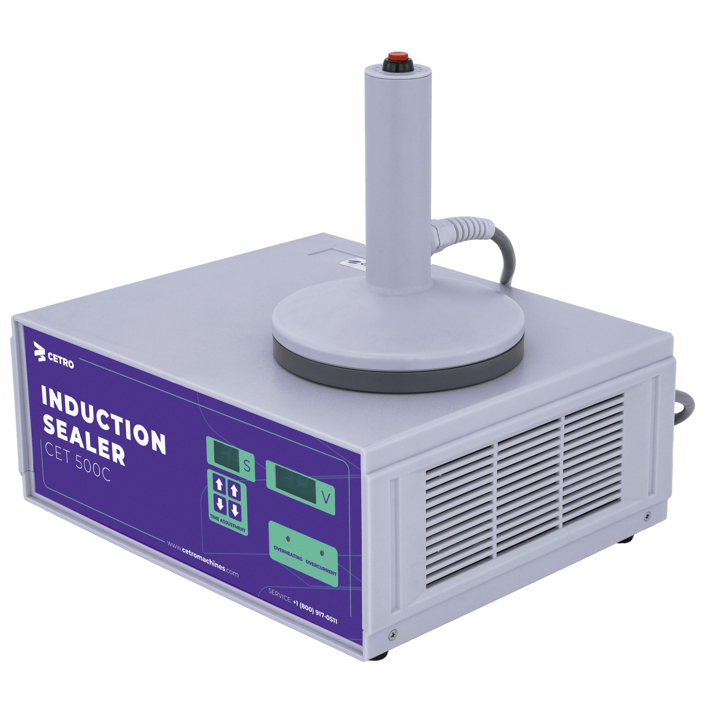Cetro Manual Induction Sealer Machine CMSM I-130 T