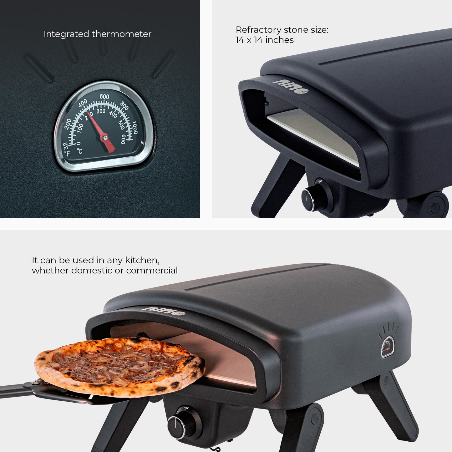 Nino Pizza Oven CFBM PO-355 S G