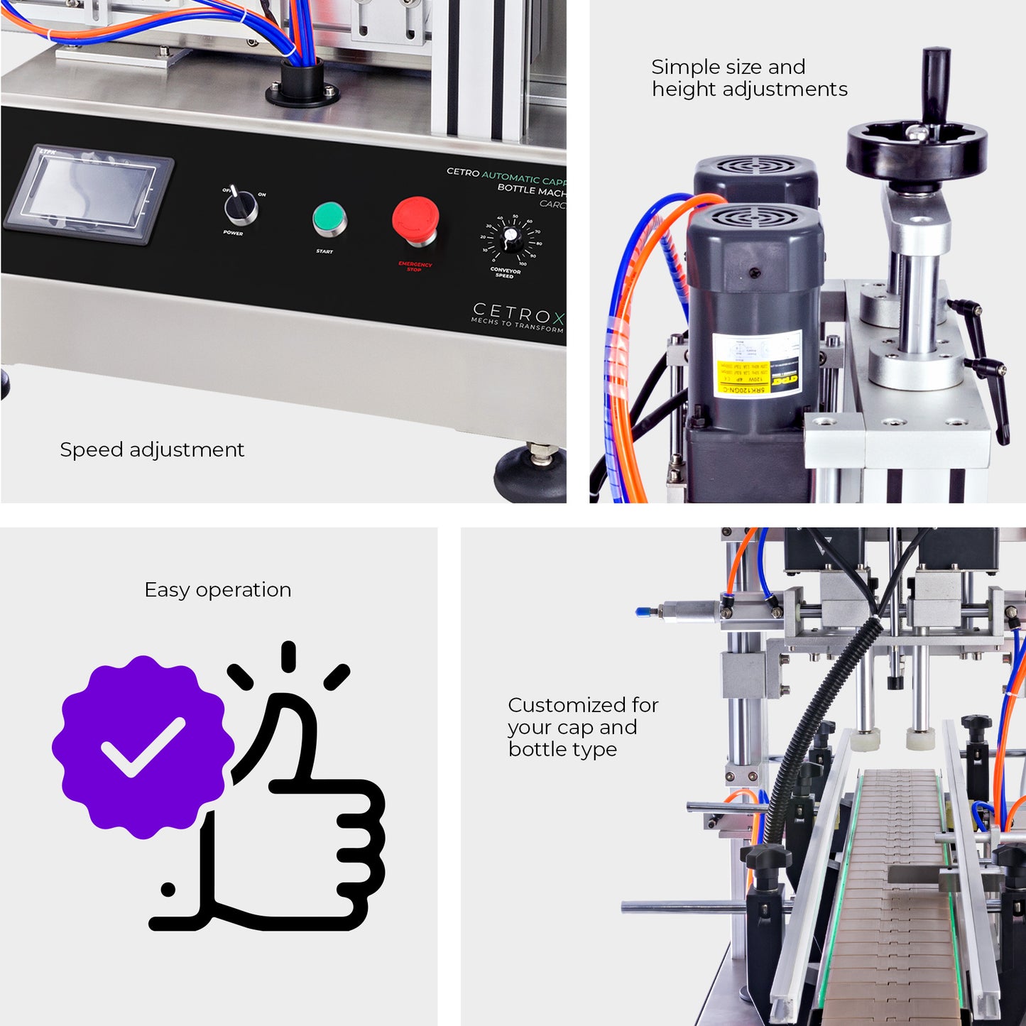 Cetro Automatic Capping Machine CARCM T