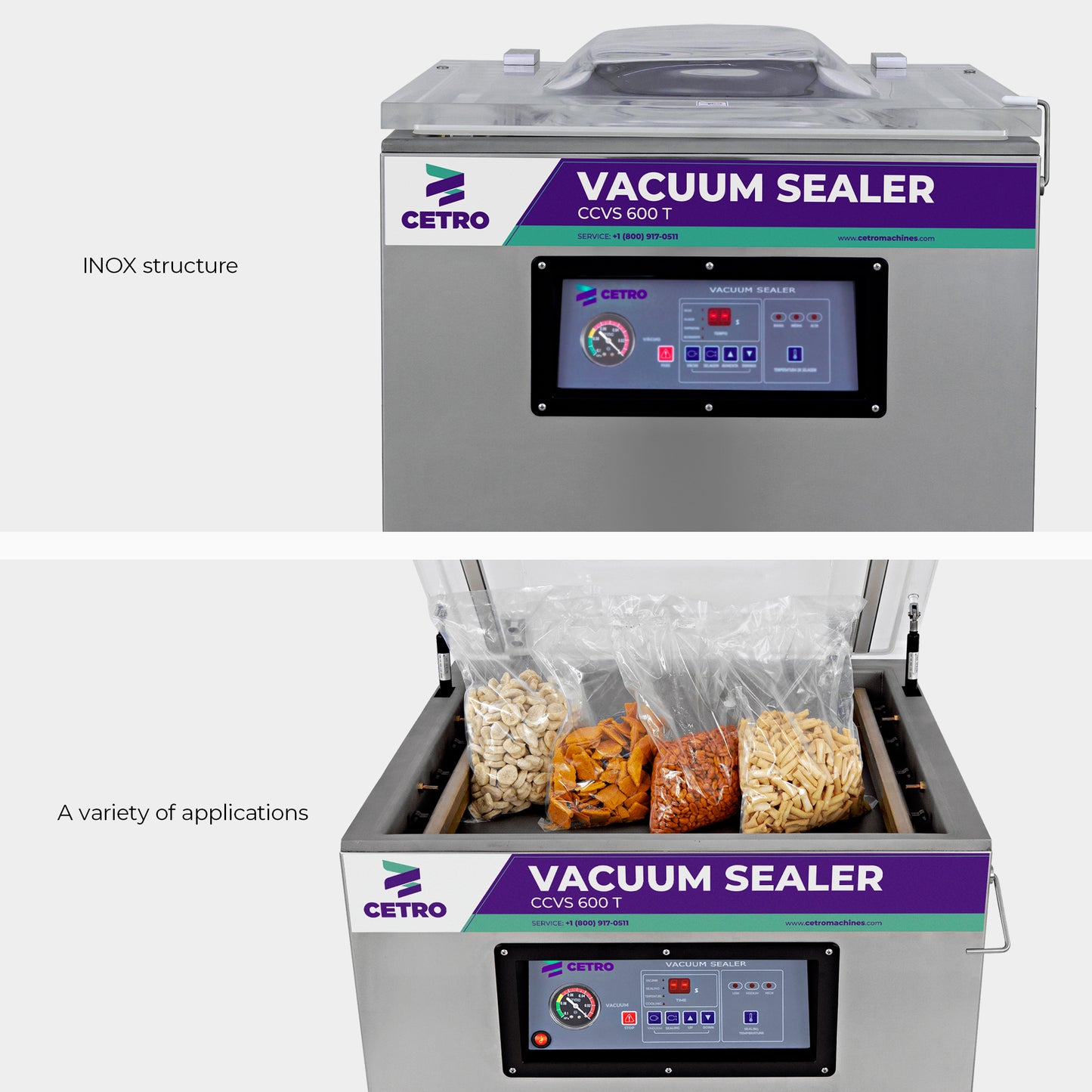 Cetro Chamber Vacuum Sealer CCVS 600 T